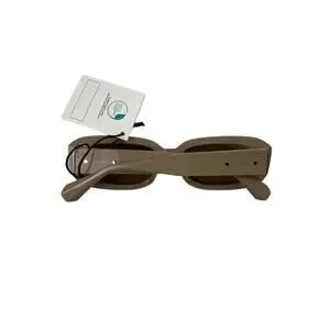 All Saints - Sonic Rectangular Shape Sunglasses in Taupe Sonic Rectangular Sunglasses GLOSS BLACK | ALLSAINTS main image 4
